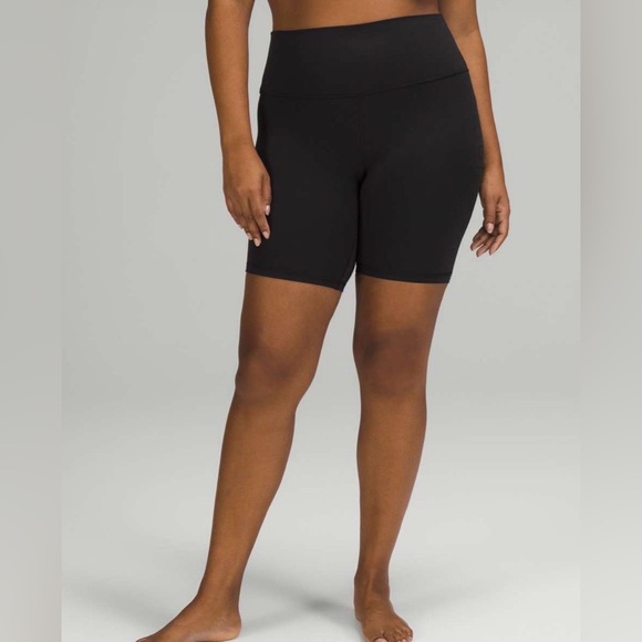 LULULEMON Align High Rise Short 8" Logo EUC - Picture 2 of 12